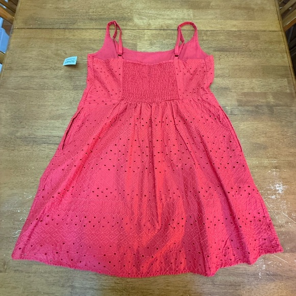 Old Navy Red Eyelet Mini Dress - Picture 8 of 10